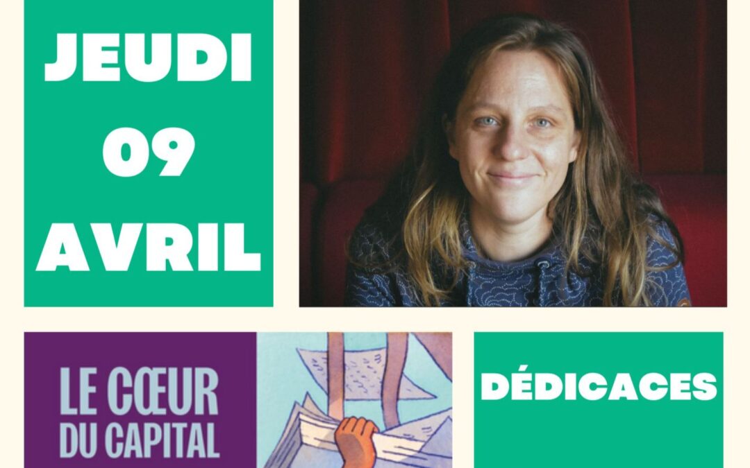 Rencontre avec Fanny Gallot le 9 avril à 18h à la librairie-café L’Etincelle (Angers)