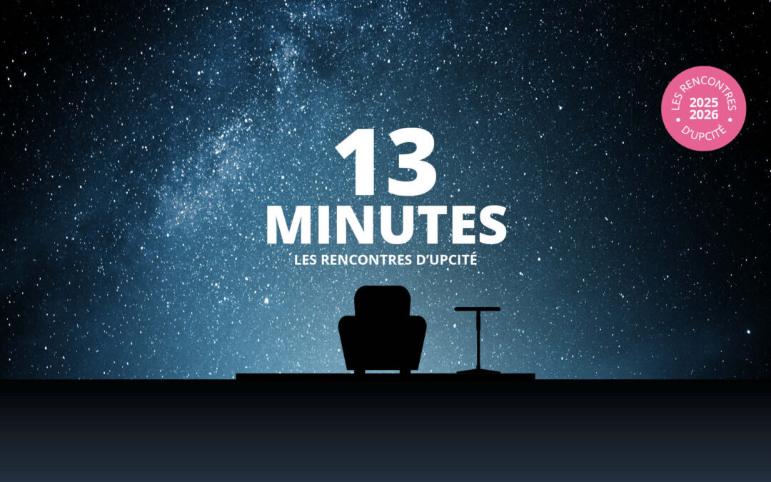 Rencontre d’UPCité “13 minutes” avec Hugo Harari-Kermadec le 19 mai à 19h (amphi Buffon, Paris 13)